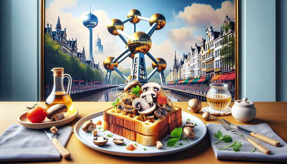 Savor Mushroom Toast Delights in Brussels>