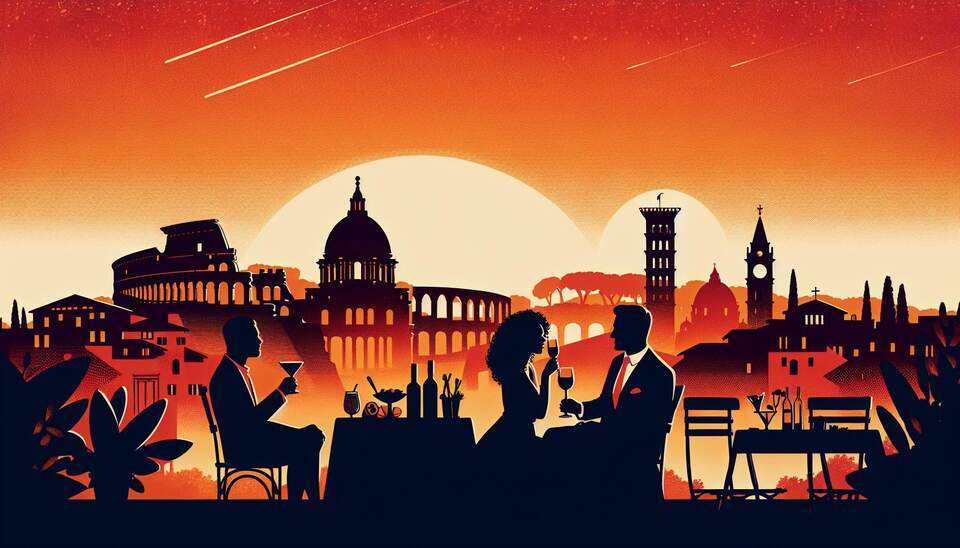 Aperitivo con Vista: I migliori locali a Roma>