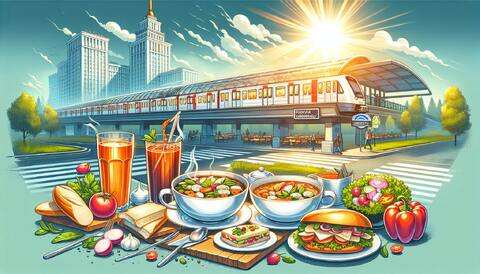 Вкусные бизнес-ланчи у метро Павелецкая