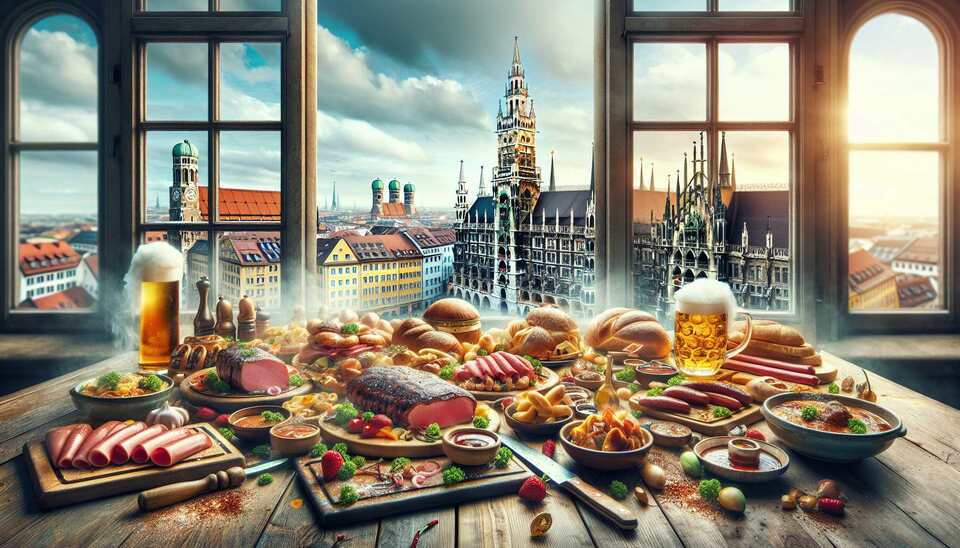 Leckere deutsche Küche in München: Essen für Jedermann!>
