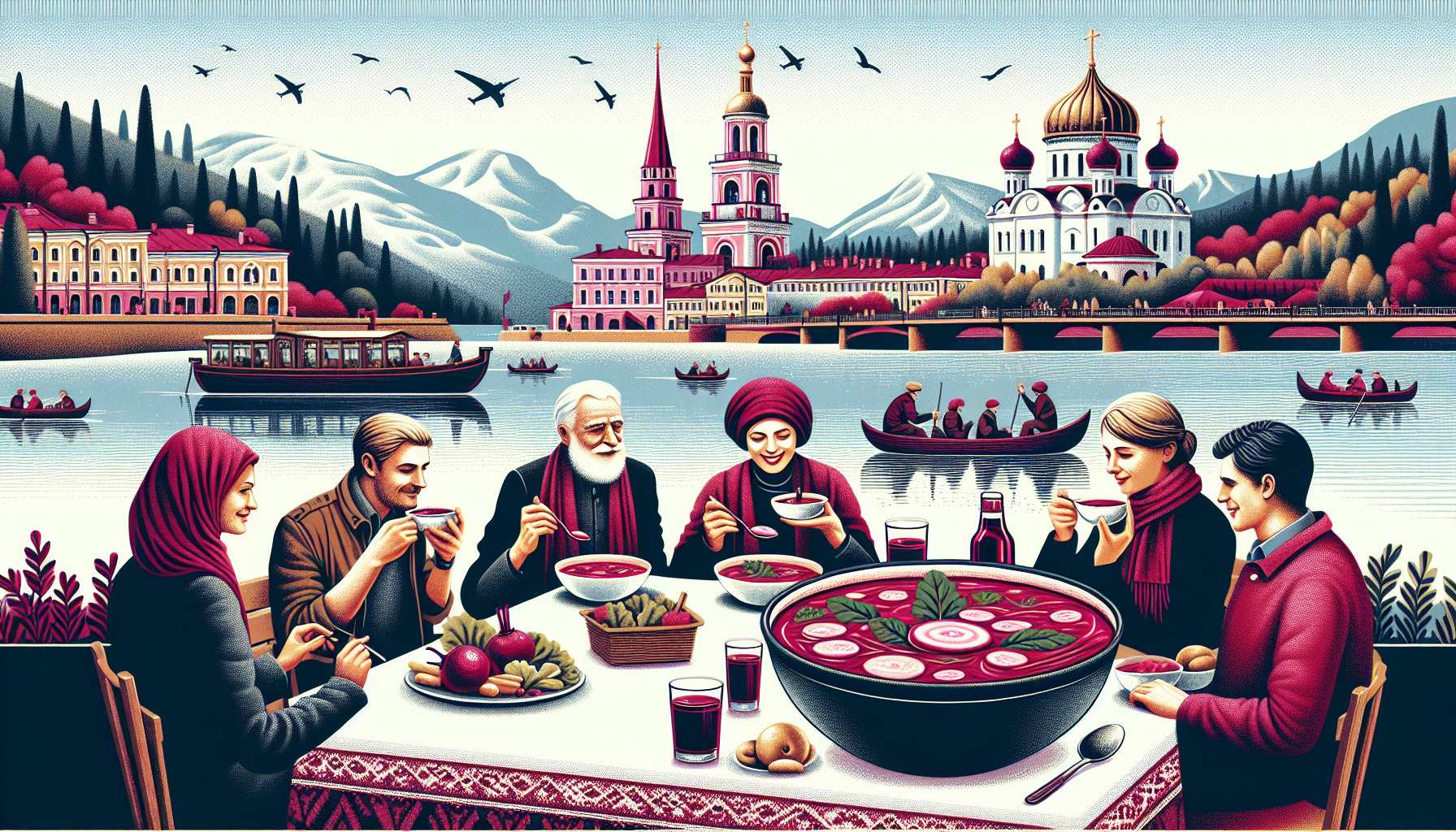 Лучшие места в Самаре для наслаждения борщом