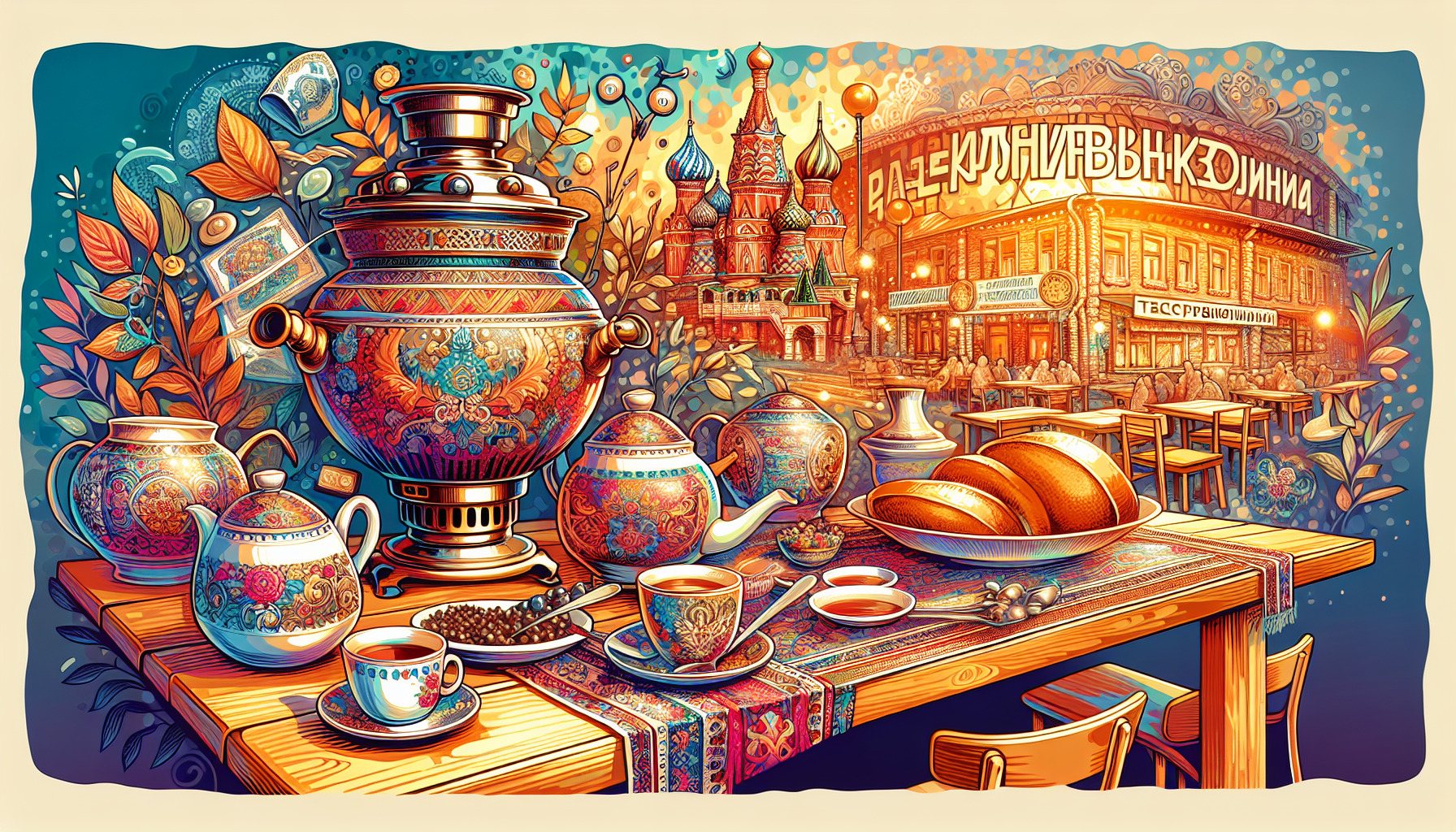 Русская кухня в Балашихе: рестораны для чаепития