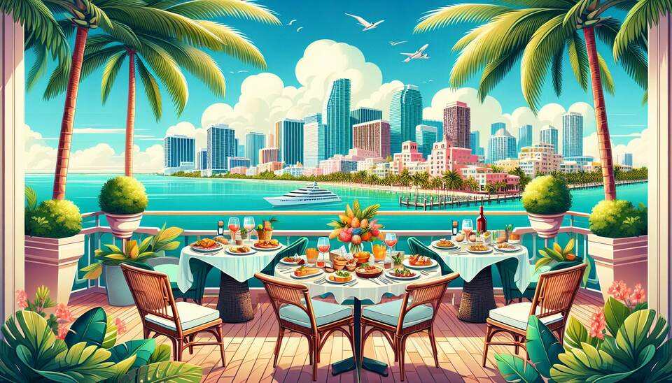 Discover Miami's Finest Lunch Spots with a View>