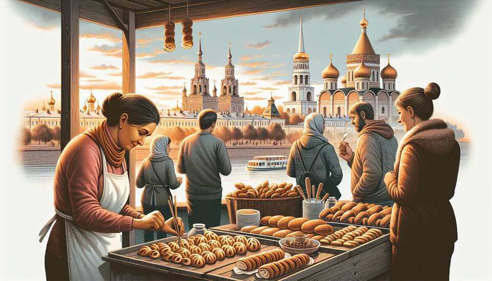 Вкусные беляши в Нижнем Новгороде>