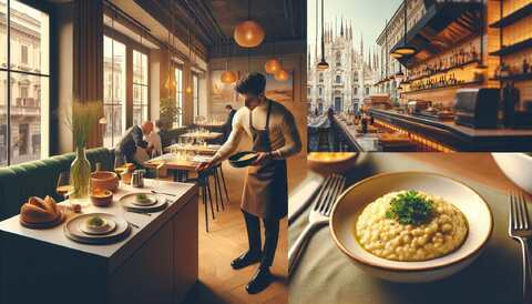 Meilleurs restaurants milanais pour un risotto savoureux!>