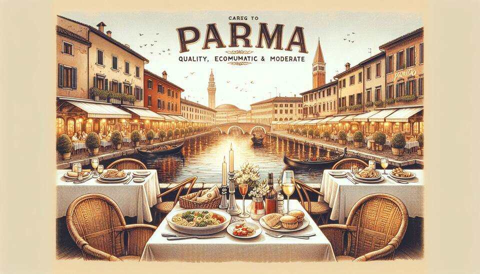 Ristoranti di qualità a Parma: economici e moderati>