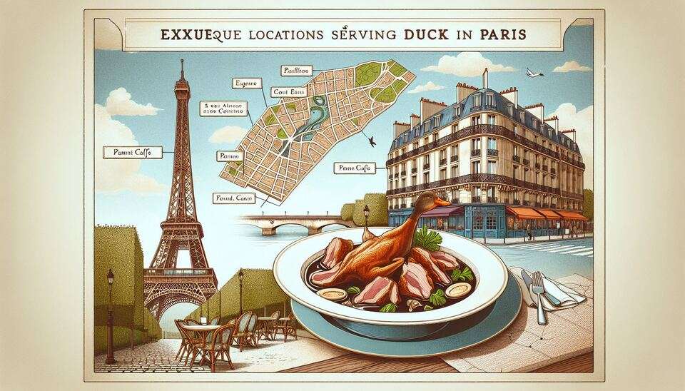 Exquises adresses de canard confit à Paris>