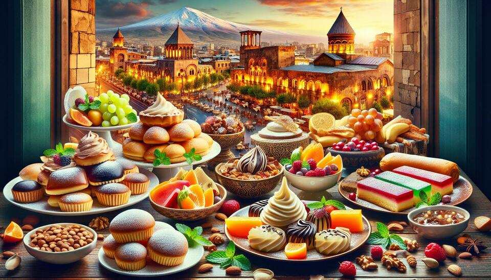 Десертное наслаждение в Ереване: лучшие места для десертов>