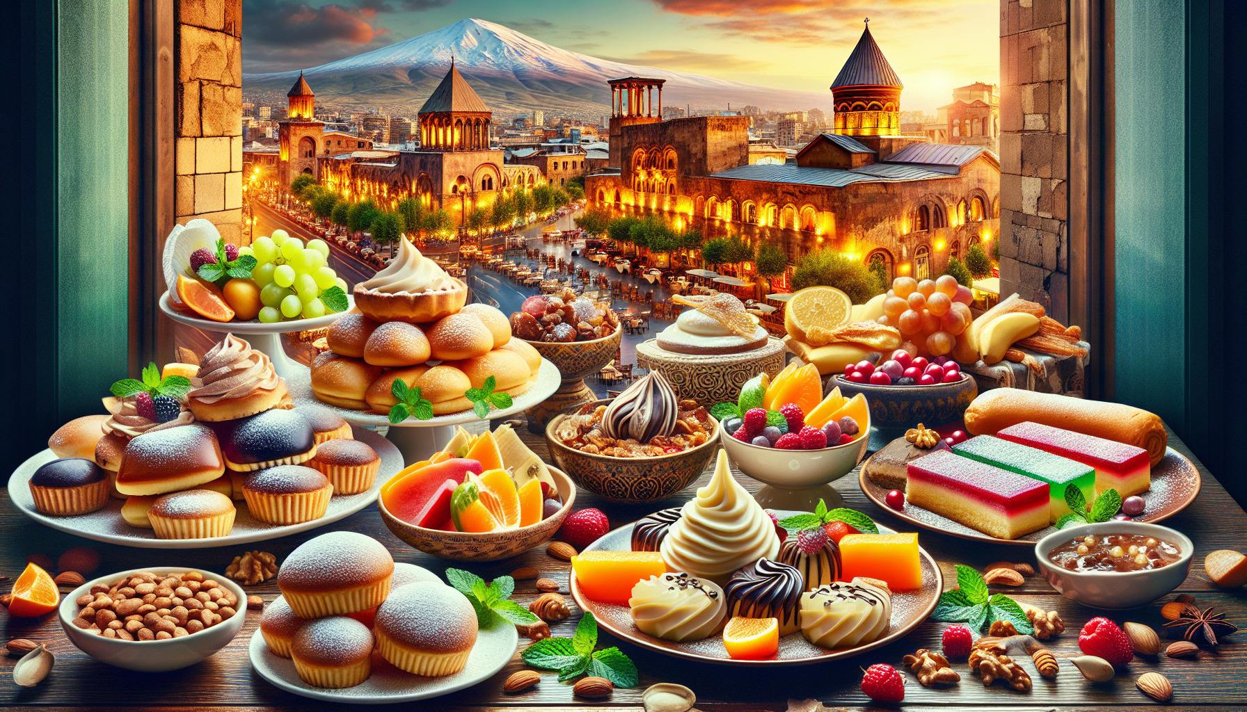 Десертное наслаждение в Ереване: лучшие места для десертов