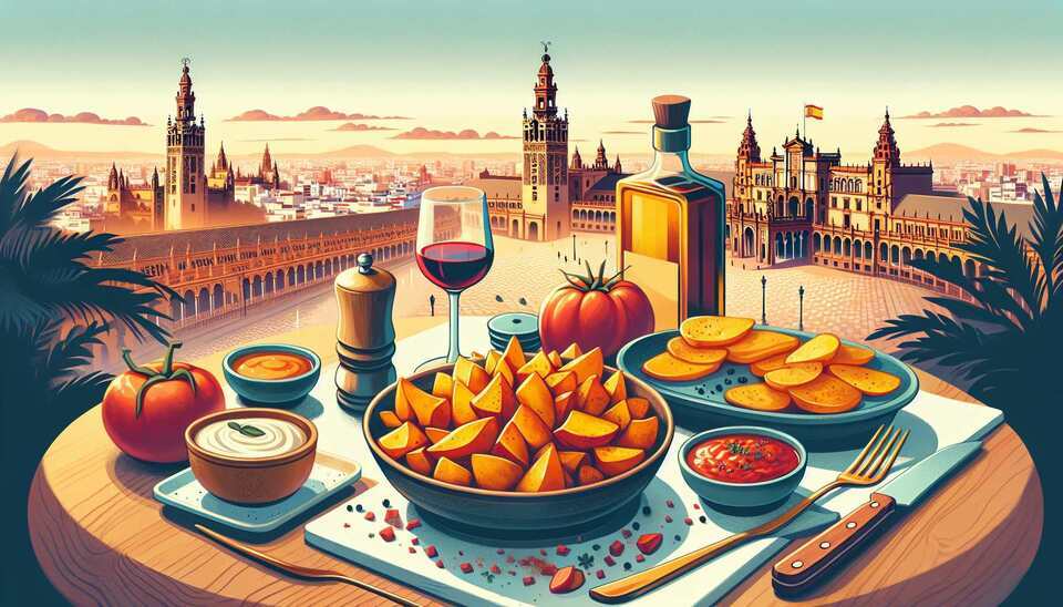 Discover top Seville spots for patatas bravas>