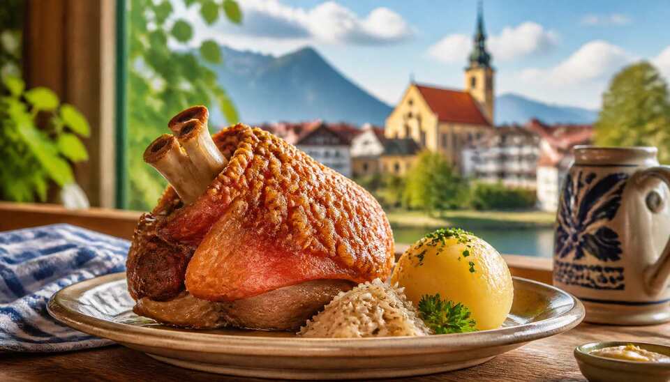 Schweinshaxe in Rosenheim: Herzhaft genießen>