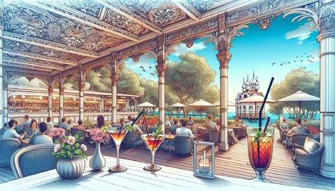 Изысканные рестораны Ростова-на-Дону: коктейли и веранда