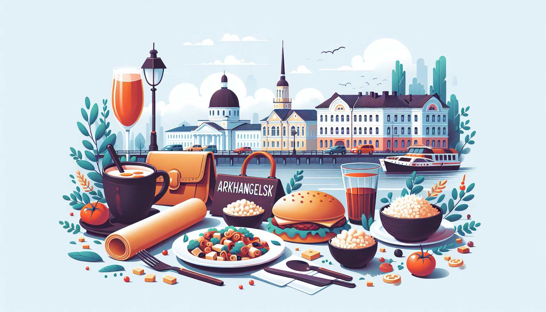 Лучшие места в Архангельске для недорогого обеда