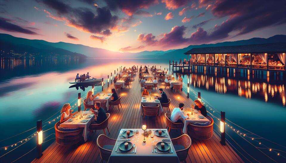 Verlockende Restaurants am Wasser mit traumhafter Aussicht>