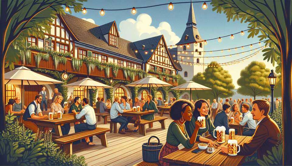 Entdecke Saarbrückens charmante Biergärten>