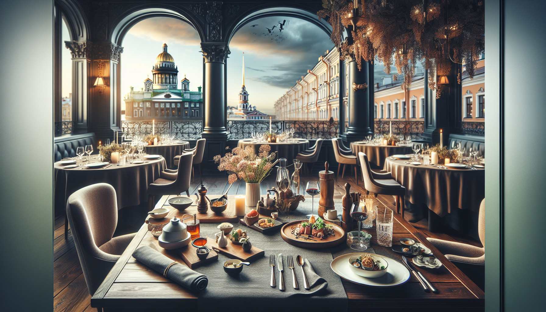 Лучшие заведения с авторской кухней в Петербурге