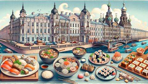 Лучшие японские рестораны в Санкт-Петербурге
