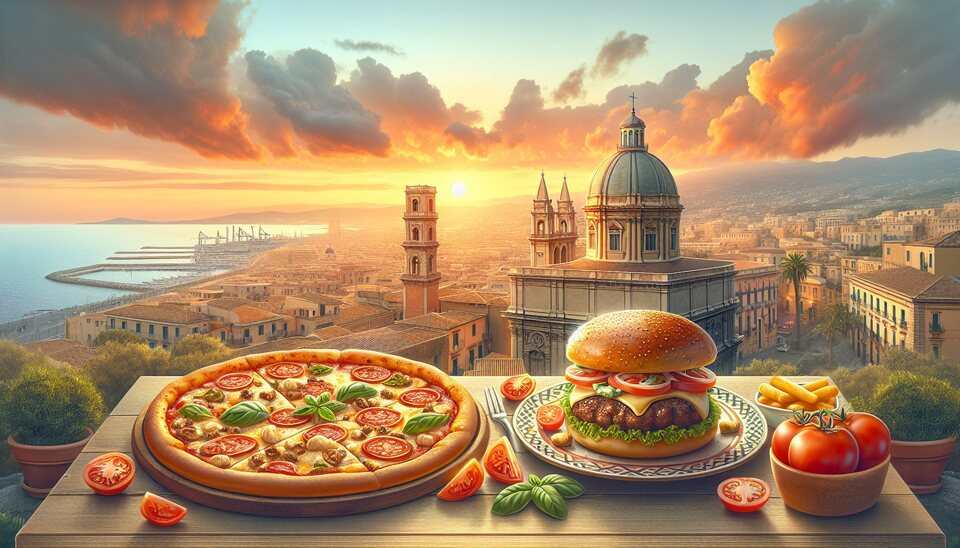 Delizie Gastronomiche a Cagliari: Pizza & Hamburger>