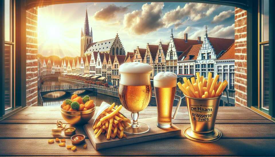 Délices Incontournables à De Haan : Brasserie & Frites>