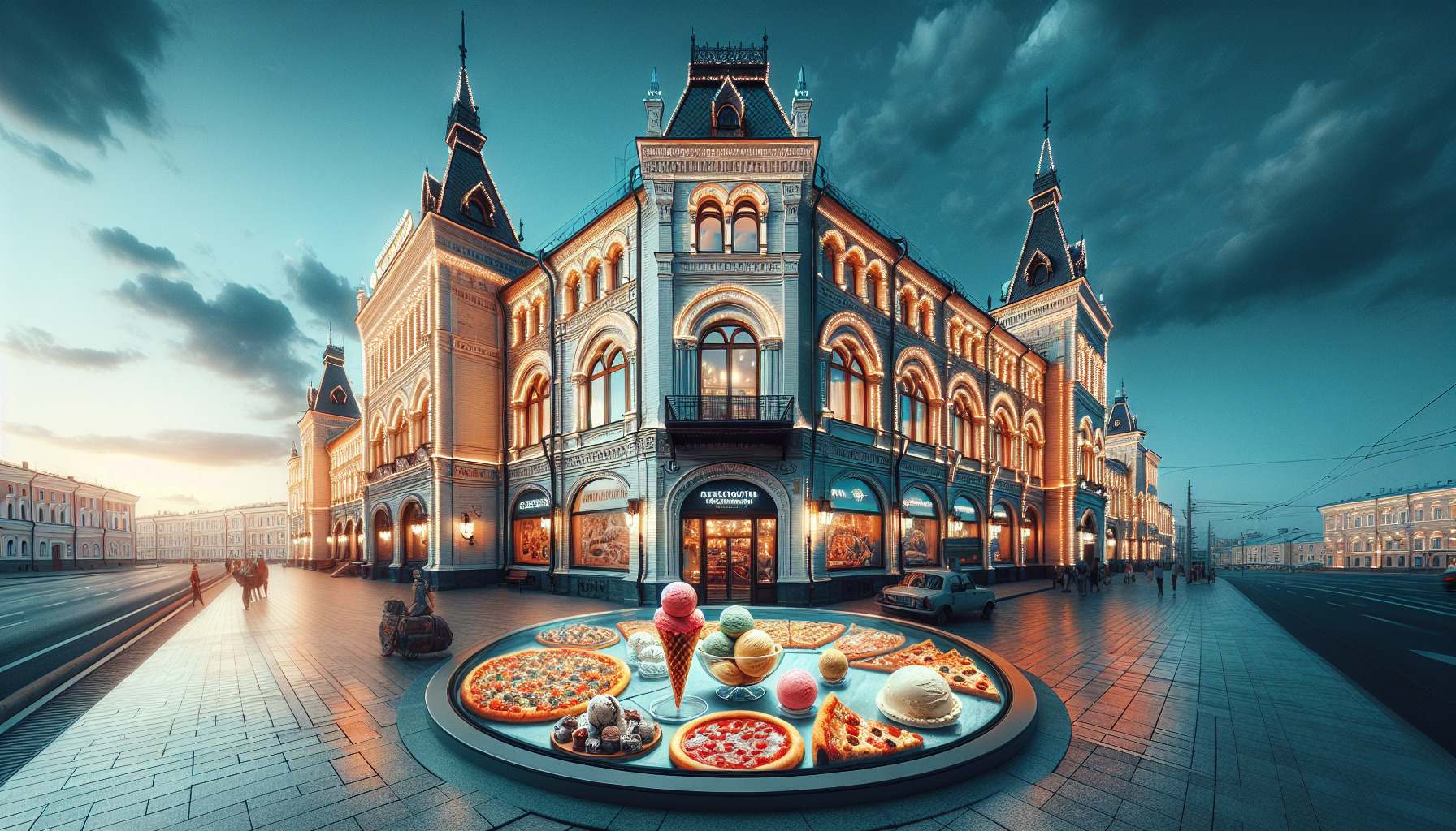 Лучшие рестораны Москвы: пицца и мороженое