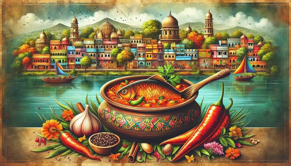 Spicy Fish Curry Delights in Darbhanga>
