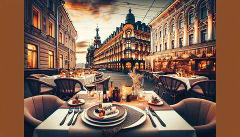 Лучшие рестораны Санкт-Петербурга со скидками
