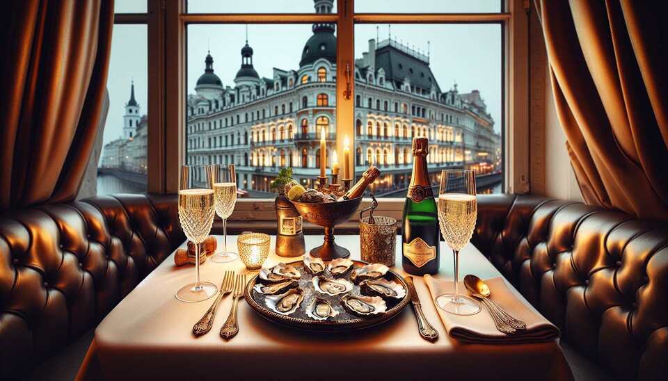 Discover Top Vilnius Restaurants for Oysters & Champagne>