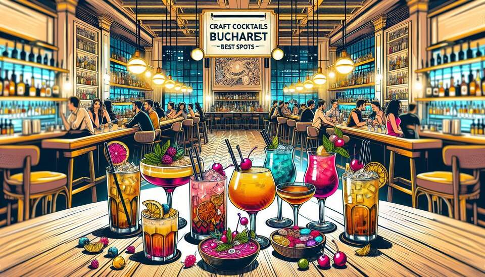 Craft Cocktails Delight in Bucharest's Best Spots>