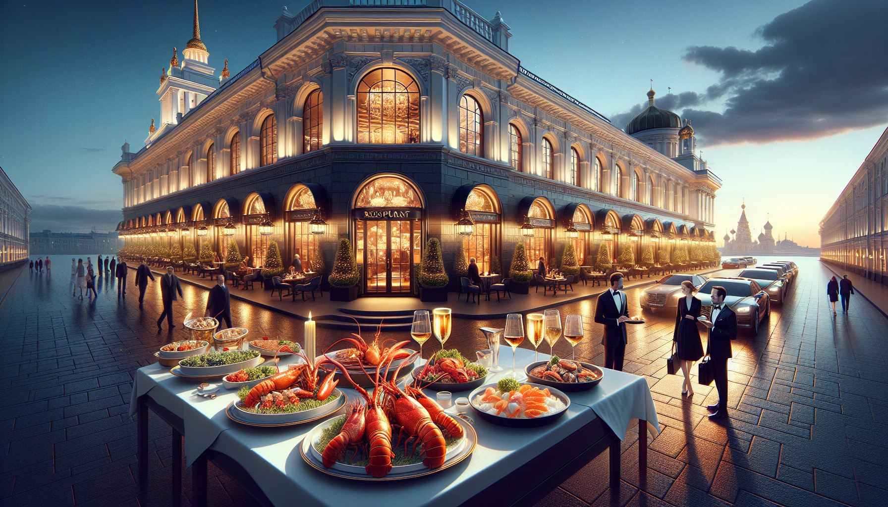 Лучшие рестораны Москвы с морепродуктами и лобстерами