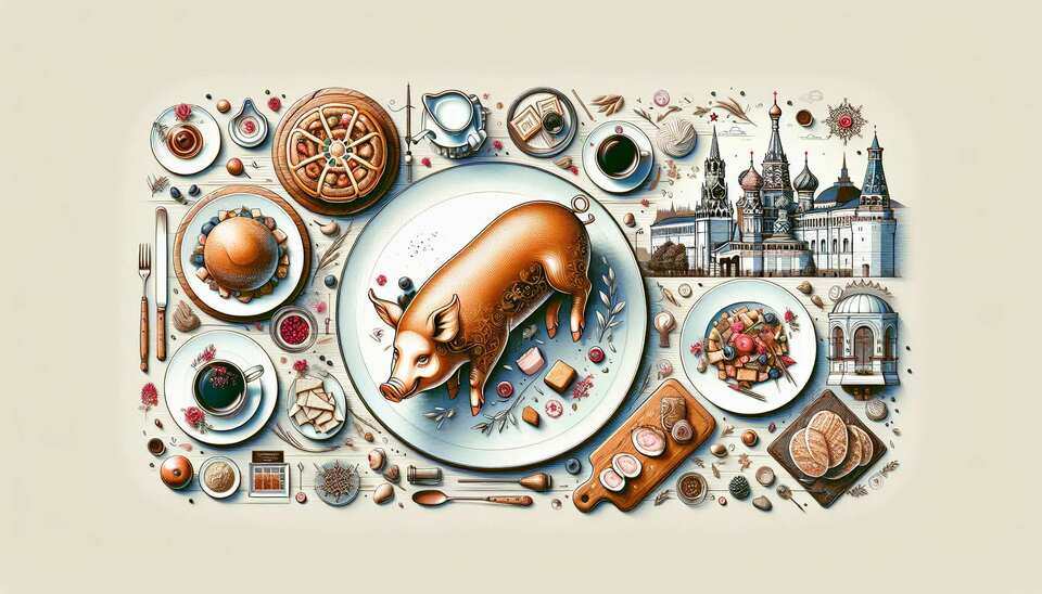 Вкус Москвы: рестораны с молочным поросёнком>