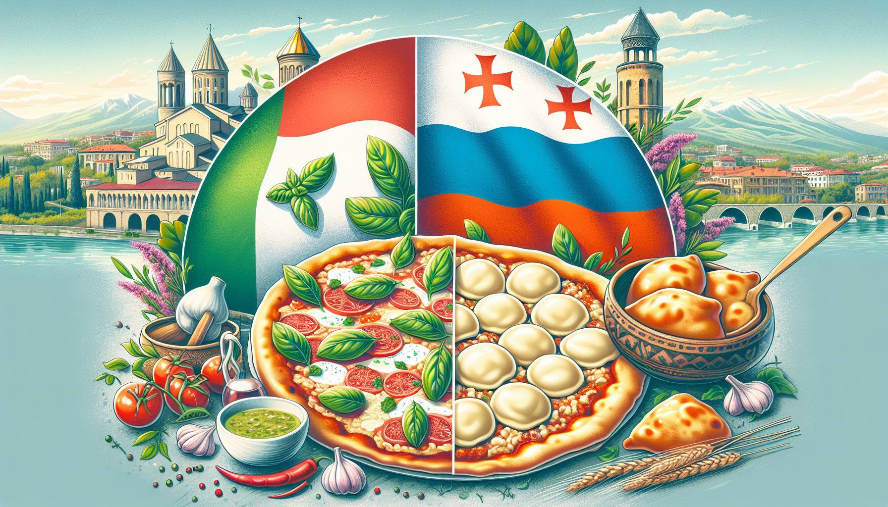 Попробуйте лучшее: Итальянская, Русская, Грузинская кухня!