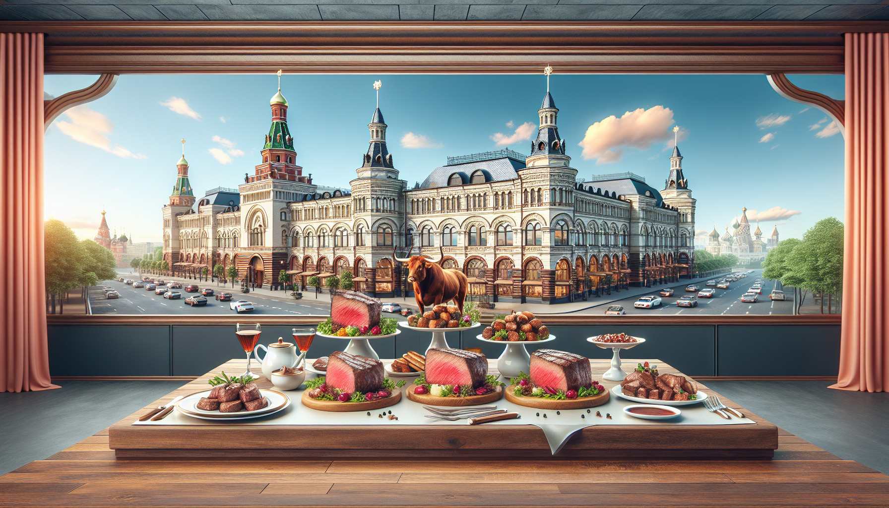 Лучшие рестораны Москвы с блюдами из говядины