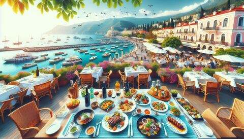 Лучшие рестораны Ялты: Вкусное путешествие