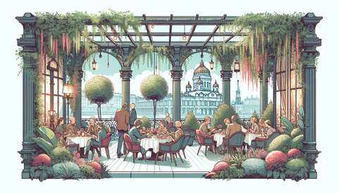 Лучшие рестораны Москвы с верандами