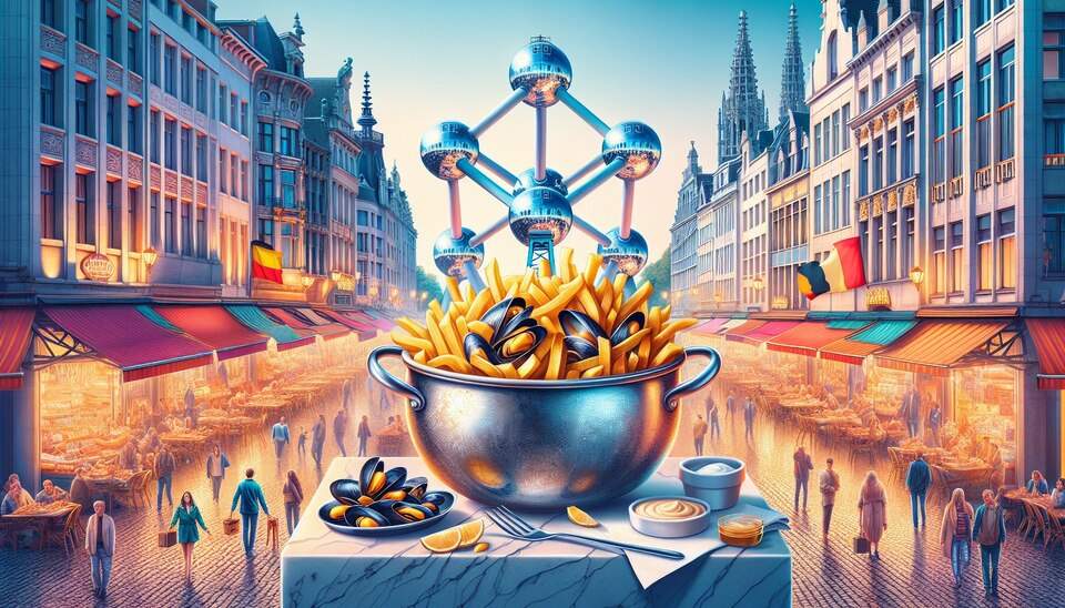 Délices de Moules-Frites à Bruxelles>