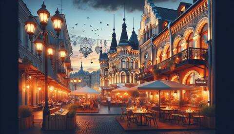 Уютные рестораны у метро Бухарестская для вечера