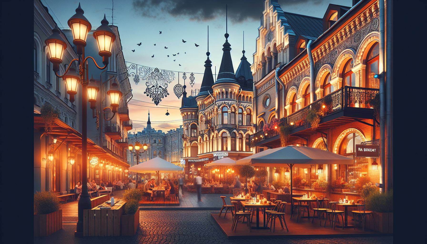 Уютные рестораны у метро Бухарестская для вечера