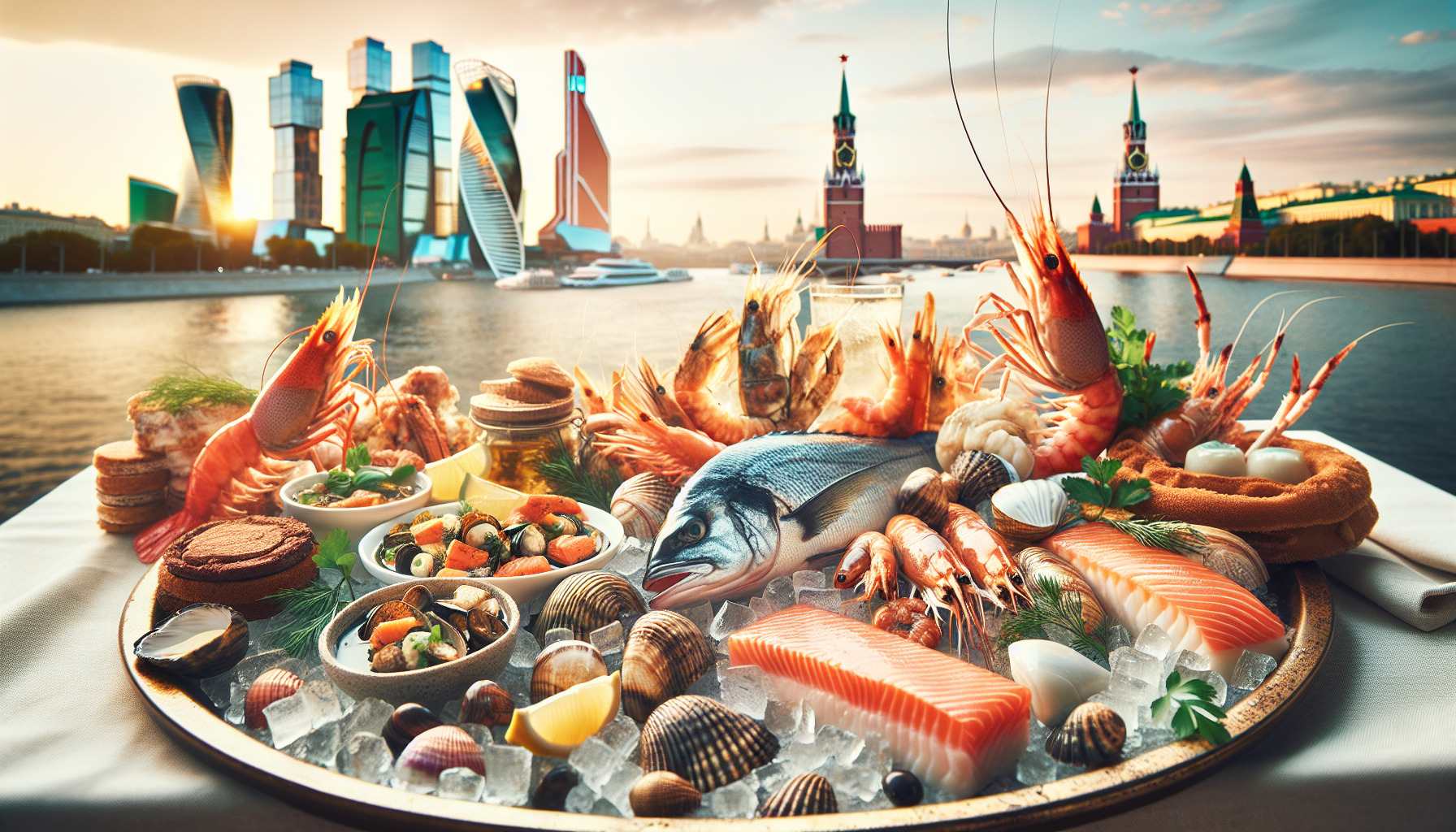 Лучшие рестораны морепродуктов в Москве