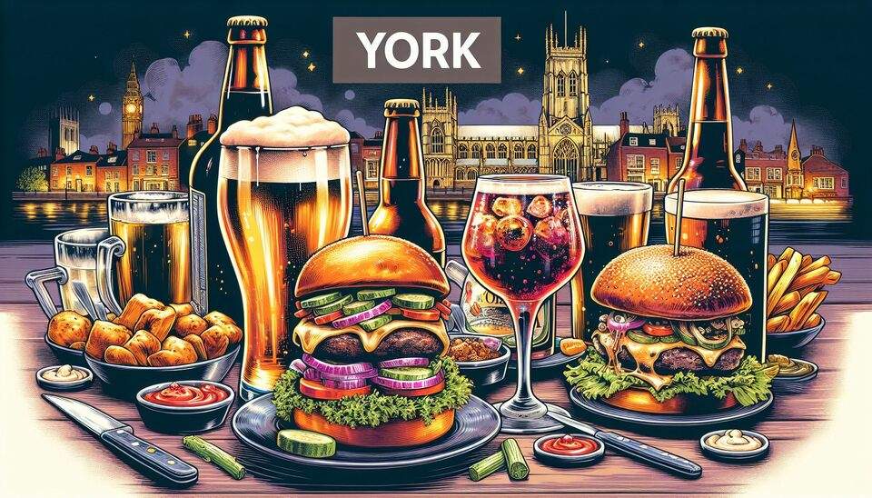 Top York Picks: Pubs & Bars Serving Delicious Burgers>