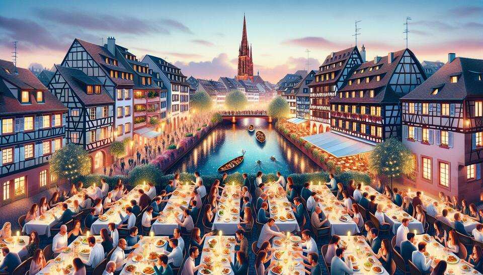 Soirées mémorables: restaurants à Strasbourg>