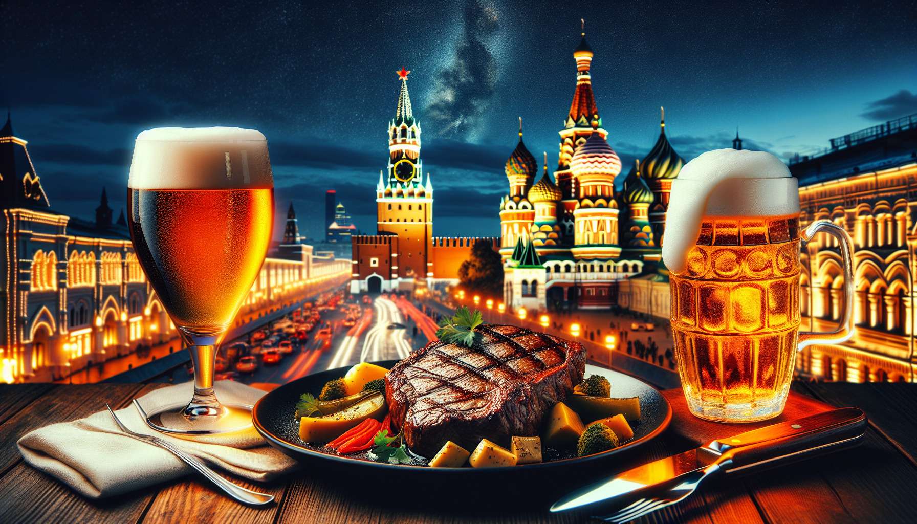 Лучшие места Москвы: стейки и пиво ждут вас!