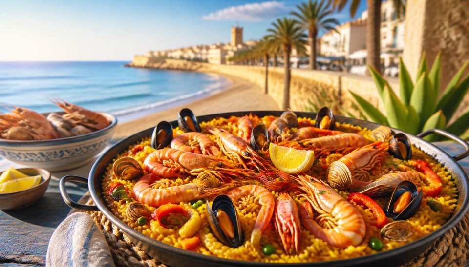 Paella y marisco en Guardamar del Segura: sabores del mar>
