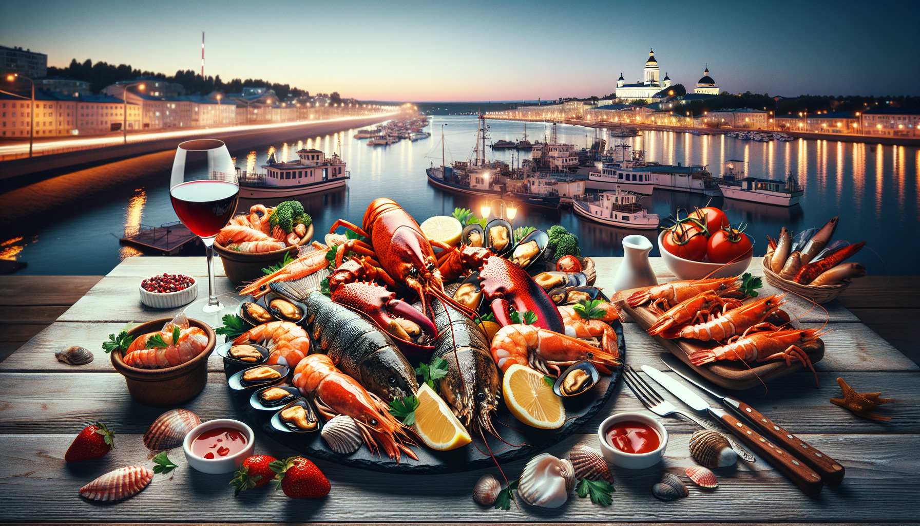 Лучшие рестораны морепродуктов в Серпухове