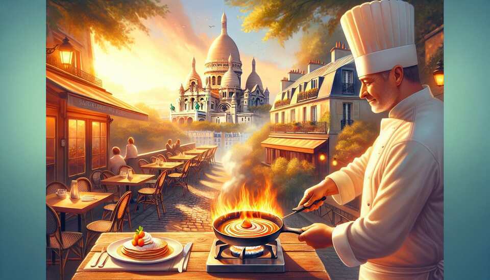 Délices de Crêpes Suzette à Paris>