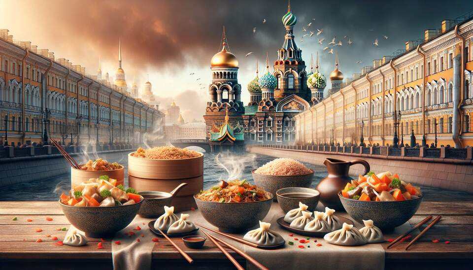 Delightful Chinese Cuisine with Delivery in St. Petersburg>