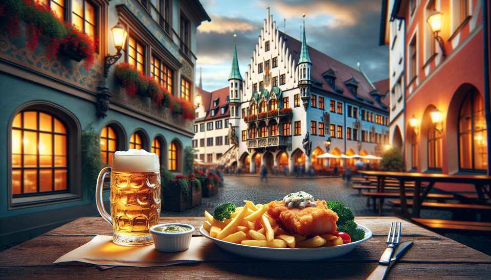 Entdecken Sie die besten Fish & Chips in München!>