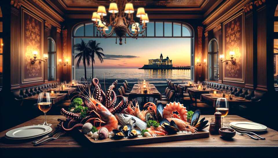 Лучшие рестораны морепродуктов в Одессе>