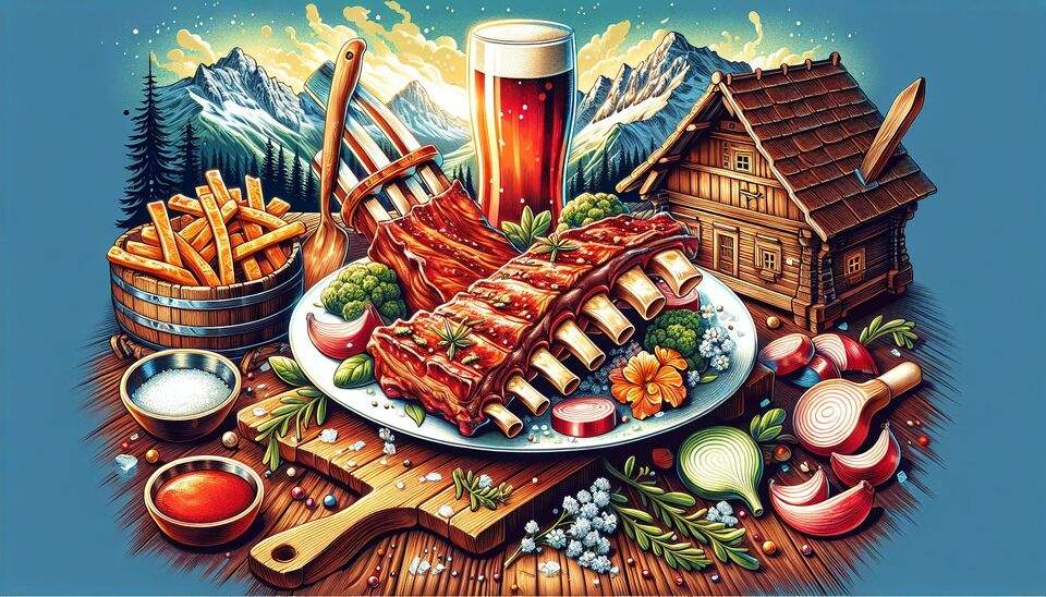 Entdecken Sie köstliche Spareribs in Flachau>