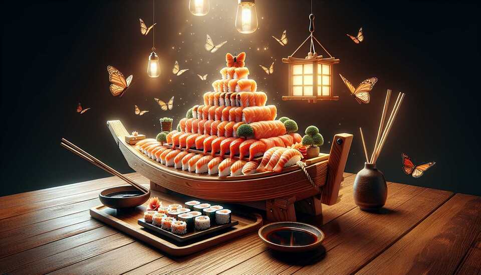 Discover the Best All You Can Eat Salmon Sushi in Burnaby>