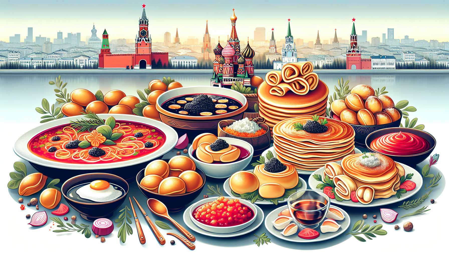 Лучшие русские рестораны Рязани: русская кухня